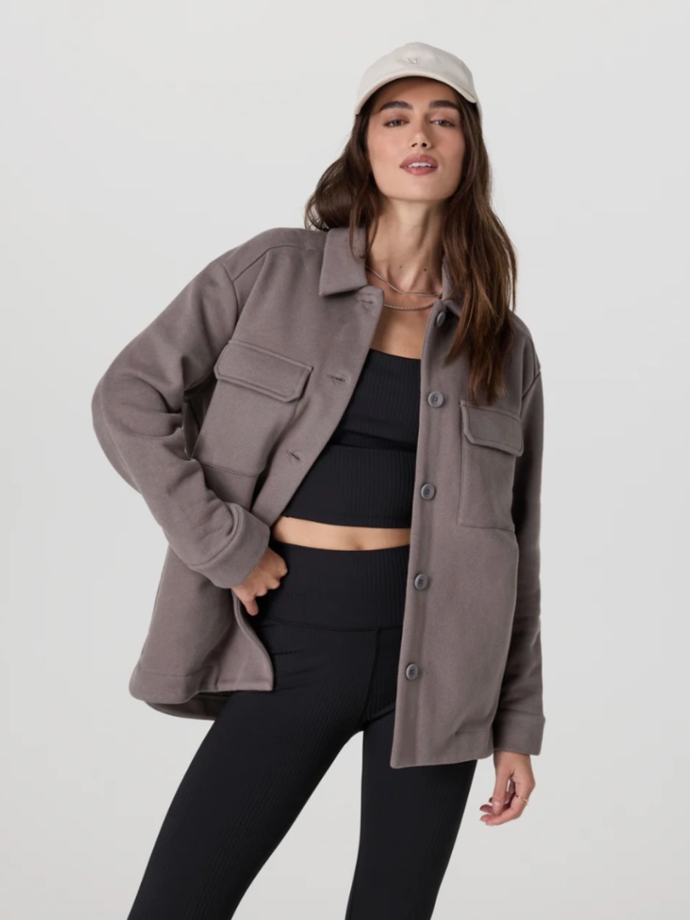 VUORI RESTORE SHIRT JACKET CHIA SIZE XL